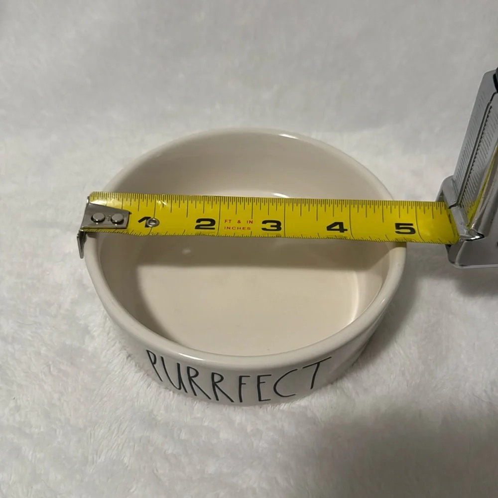 “Purrfect” Small Pet Bowl - Rae Dunn Artisan Collection by Magenta